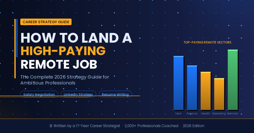 HOW TO LAND A HIGH-PAYING REMOTE JOB IN 2026: THE COMPLETE CAREER ...
